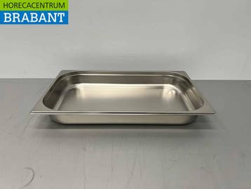 Acier inoxydable HCB Bac gastronorme GN Bac 1/1 Profondeur, Verzenden