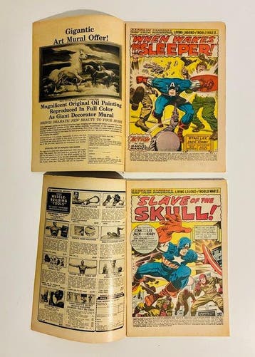 Captain America #101 #104 #168 #169 #182 #196 - Red Skull