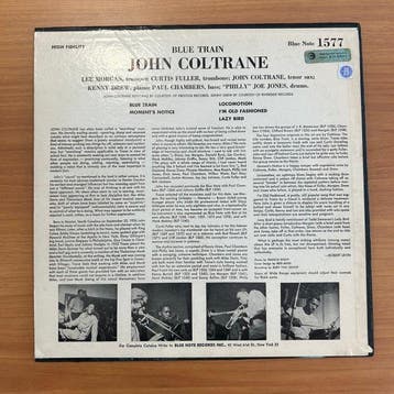 John Coltrane - Blue Train - LP - Stereo - 1961, Cd's en Dvd's, Nieuw in verpakking