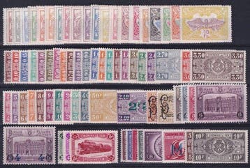Belgique 1902/1948 - séries de timbres pour chemins de fer, Timbres & Monnaies, Timbres | Europe | Belgique