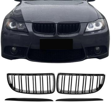 Grillen set | nieren | geschikt voor BMW 3-serie sedan E90 /, Auto-onderdelen, Verzenden, Nieuw, BMW