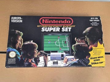 Nintendo - Nes - 8-bit - Rare SUPER SET Edition - Worldcup