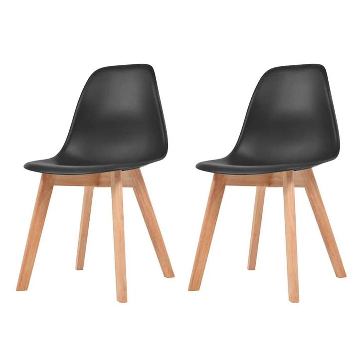 Zwarte stoelen (2st) voor een prikje! Retour deal, Maison & Meubles, Chaises, Envoi