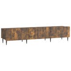 vidaXL TV Kast met lade Gerookt eiken 147 x 34,5 x 32 cm, Verzenden, Nieuw