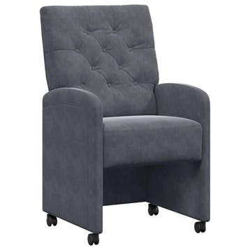 Eetstoelen fluweel -57% | Retour deal: weg is weg!, Twee, Verzenden, Zo goed als nieuw, Modern