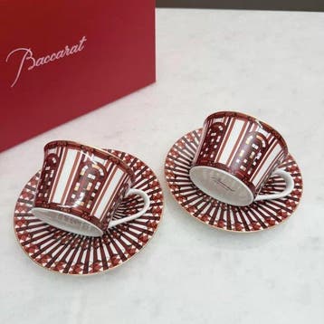 Baccarat - Service à café (4) - Céramique