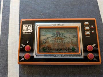 Nintendo - Game & Watch - Wide Screen - Fire Attack -, Nieuw