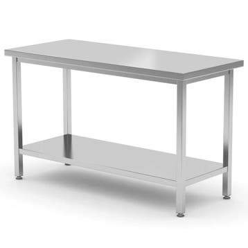 Werktafel | RVS | Zelfmontage | Bodemschap | Diepte 700mm |, Verzenden, Nieuw in verpakking