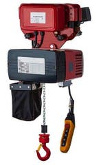 Elektrische kettingtakel met elektrische loopkat 400V 0,125, Verzenden