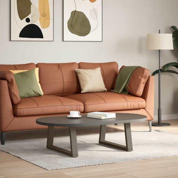 vidaXL Salontafelpoten 2 st V-vormig 60x(30-31,3) cm staal, Verzenden, Nieuw