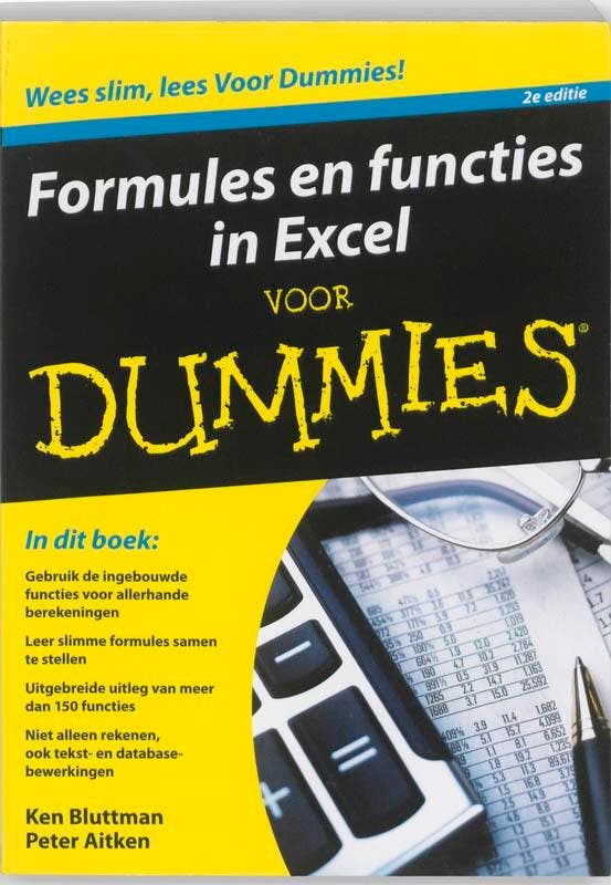 Formules en functies in Excel voor Dummies / Voor Dummies, Boeken, Informatica en Computer, Gelezen, Verzenden