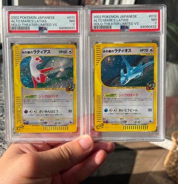 Pokémon - 2 Graded card - Latias #011, #012 Holo, Event