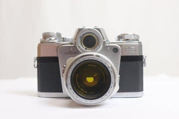 Zeiss Ikon Contarex Bullseye  + CZ Planar 2/55mm | Analoge, Nieuw