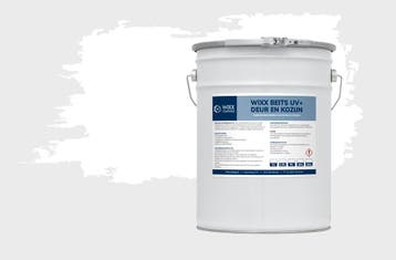 Wixx Deur en Kozijn Beits UV+ Wit 20L, Verzenden