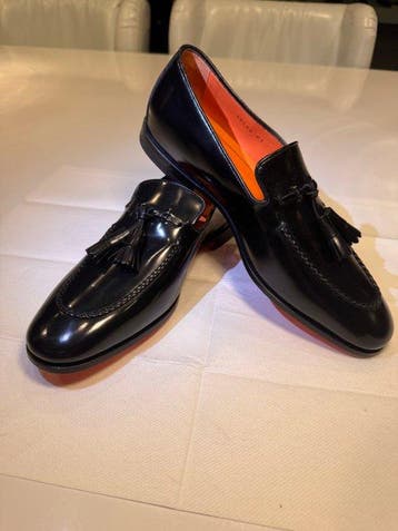 Santoni - Mocassins (loafers) - Taille : EU 40.5, Nieuw