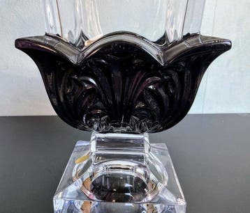 Vase - Plomb, Cristal - style Art déco