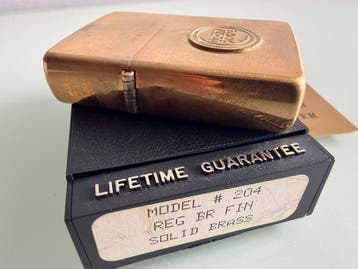 Zippo - Encendedor zippo Lucky Strike conmemorativo