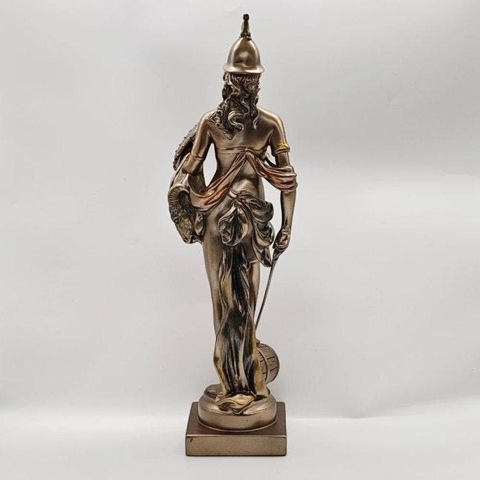 sculptuur, Greek Mythology Female Warrior Statue – Antique, Antiquités & Art, Curiosités & Brocante