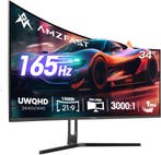 Gaming Monitor - Beeldscherm computer - 34 inch - Curved - 1, Verzenden, Nieuw