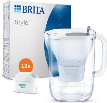 Brita Waterfilterkan Style + MAXTRA PRO Waterfilter 12-pack, Verzenden, Nieuw