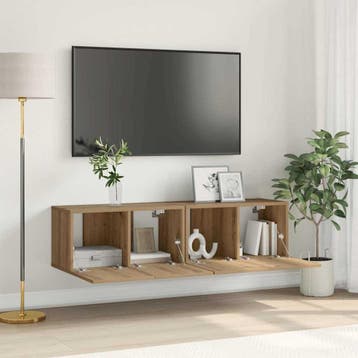 Tv-meubelset 2 stuks: Snel weg = OP = OP!, Verzenden