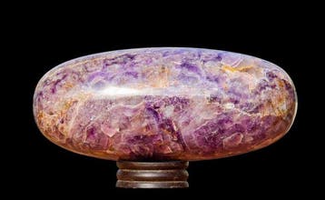 KAM’R GEM | Lingam en cristal daméthyste bleu et violet