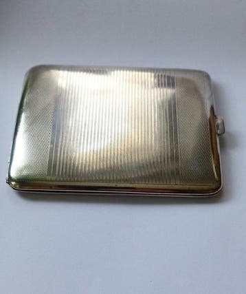 Sigarettendoos - sigarettendoos - .800 zilver
