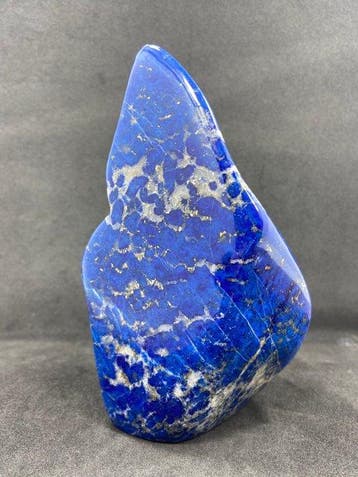 Lapis Lzuli Vrije vorm - Hoogte: 13.5 cm - Breedte: 8 cm-, Nieuw
