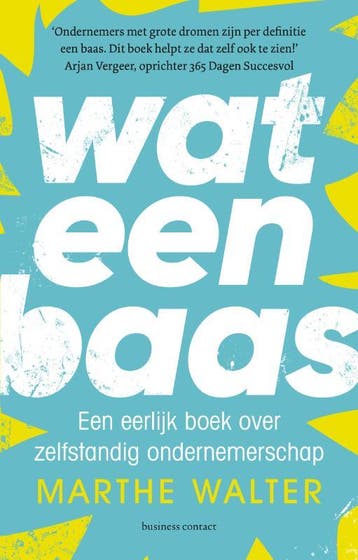 Wat Een Baas | Marthe Walter | Nieuw, Verzenden, Nieuw, Marthe Walter