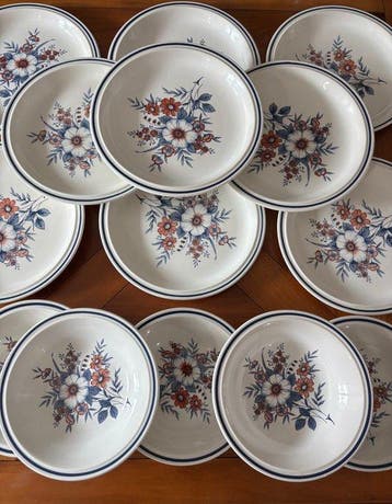 Royal Staffordshire - Bord (15) - alpine rose - Aardewerk