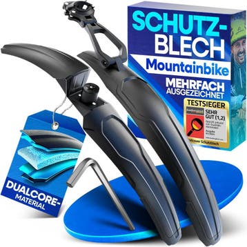 2dekans | Nextcover MTB Spatbord Set Voor- en Achter - Zwart, Fietsen en Brommers, Ophalen of Verzenden, Nieuw