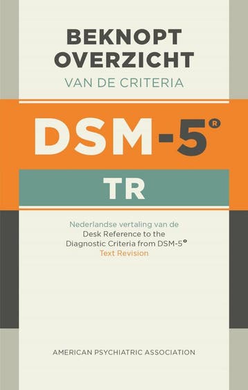 Beknopt overzicht van de criteria van de DSM-5-TR (ringband), Boeken, Verzenden, Gelezen, American Psychiatric Association