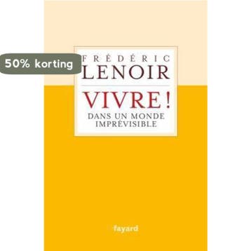 Vivre! 9782213717609 Lenoir Frederic, Livres, Verzenden, Lenoir Frederic