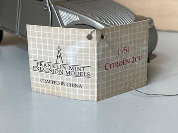 Franklin Mint 1:24 - Model cabriolet - Citroën 2CV 1951