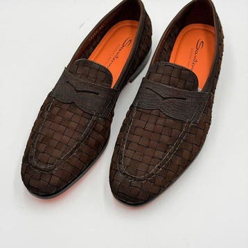 Santoni - Loafers - Maat: EU 44.5 - Nieuw in doos, Nieuw