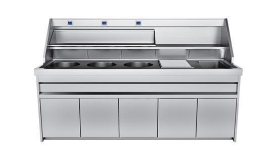 Bakwand Hakto 3 rond 1 vierkant uitschepbak friteuse, Articles professionnels, Horeca | Équipement de cuisine