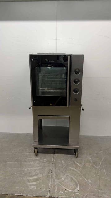 Gril à poulets Fri-jado TDR-5-M en acier inoxydable, pour, Verzenden