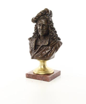Statue, Rembrandt harmenszoon van Rijn. Naar: Albert Ernest