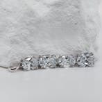 Zonder minimumprijs - Hanger - 14 karaat Witgoud - 2.40ct., Handtassen en Accessoires, Antieke sieraden