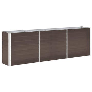 Plantenbak 240cm staal -41% | Retour Deal | Sla nu toe!, Tuin en Terras, 100 cm of meer, Verzenden, Zo goed als nieuw, Metaal