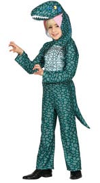 Dinosaurus Kostuum Kind Groen, Verzenden, Nieuw