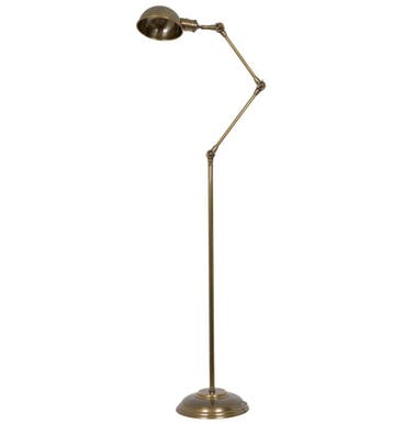 Staande lampen Vloerlamp Nova Antiek Messing, Verzenden, Nieuw, Overige materialen, 100 tot 150 cm