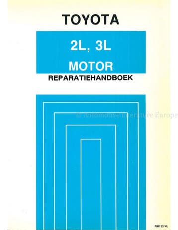 1988 TOYOTA CRESSIDA | HILUX | DYNA 100 | DYNA 150 (2L |