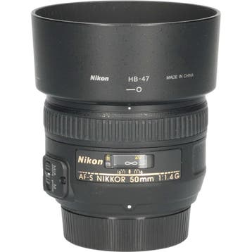 Tweedehands Nikon AF-S 50mm f/1.4G CM5449, Ophalen of Verzenden, Overige typen