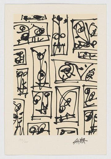 Antonio Saura (1930-1998) - 1984
