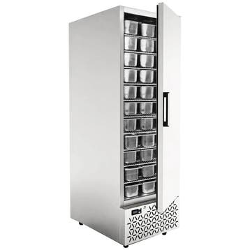 IJsvrieskast | 658L (66x 5L) | RVS | -15°C/-25°C | Statisch, Verzenden, Nieuw in verpakking