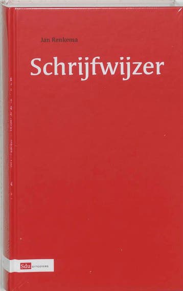 Schrijfwijzer 9789012108546 Jan Renkema, Verzenden, Jan Renkema