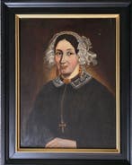 Nederlandse school (XIX) - Lady portrait