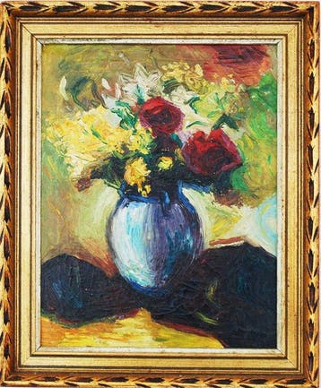 Édouard Pignon (1905-1993) - Blumen (Stillleben), Antiek en Kunst, Kunst | Schilderijen | Klassiek
