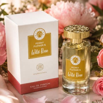 Eau de Parfum in Kristallen fles Wild Rose & Peony Flower -, Ophalen of Verzenden